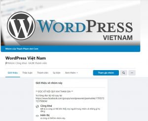 cộng đồng wordpress Việt Nam